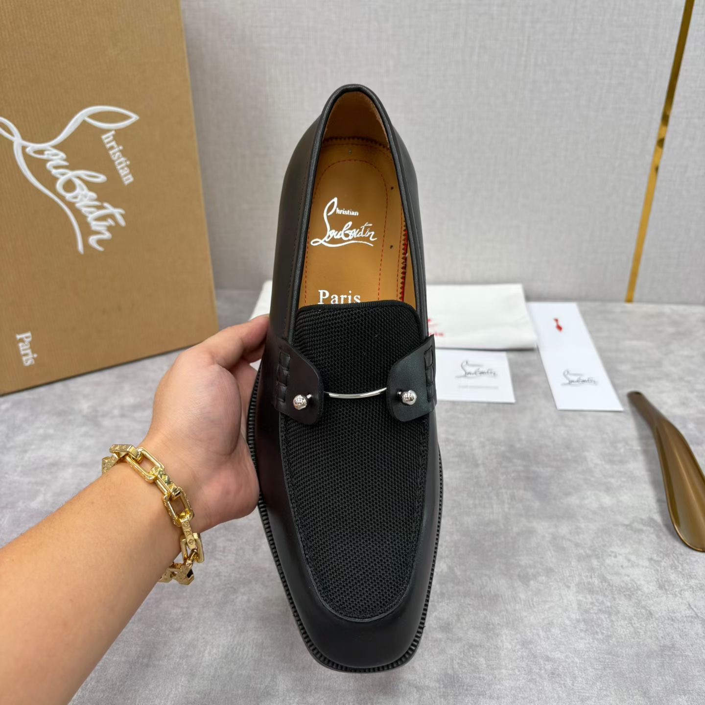Cistian Louboutin shoe